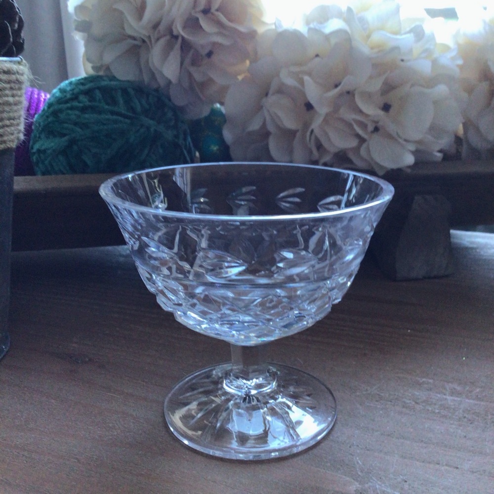 Dartington  Hall Footed Crystal Bowl - Picture 6 of 6